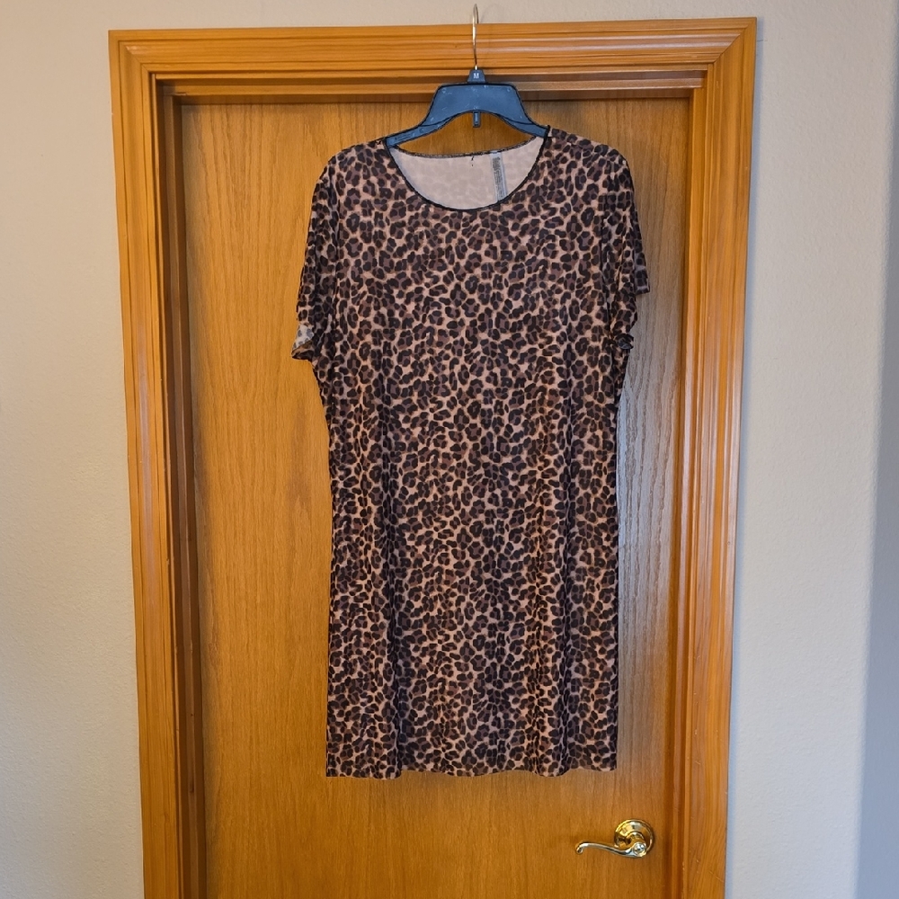 Victoria's Secret Leopard Print Mini Dress